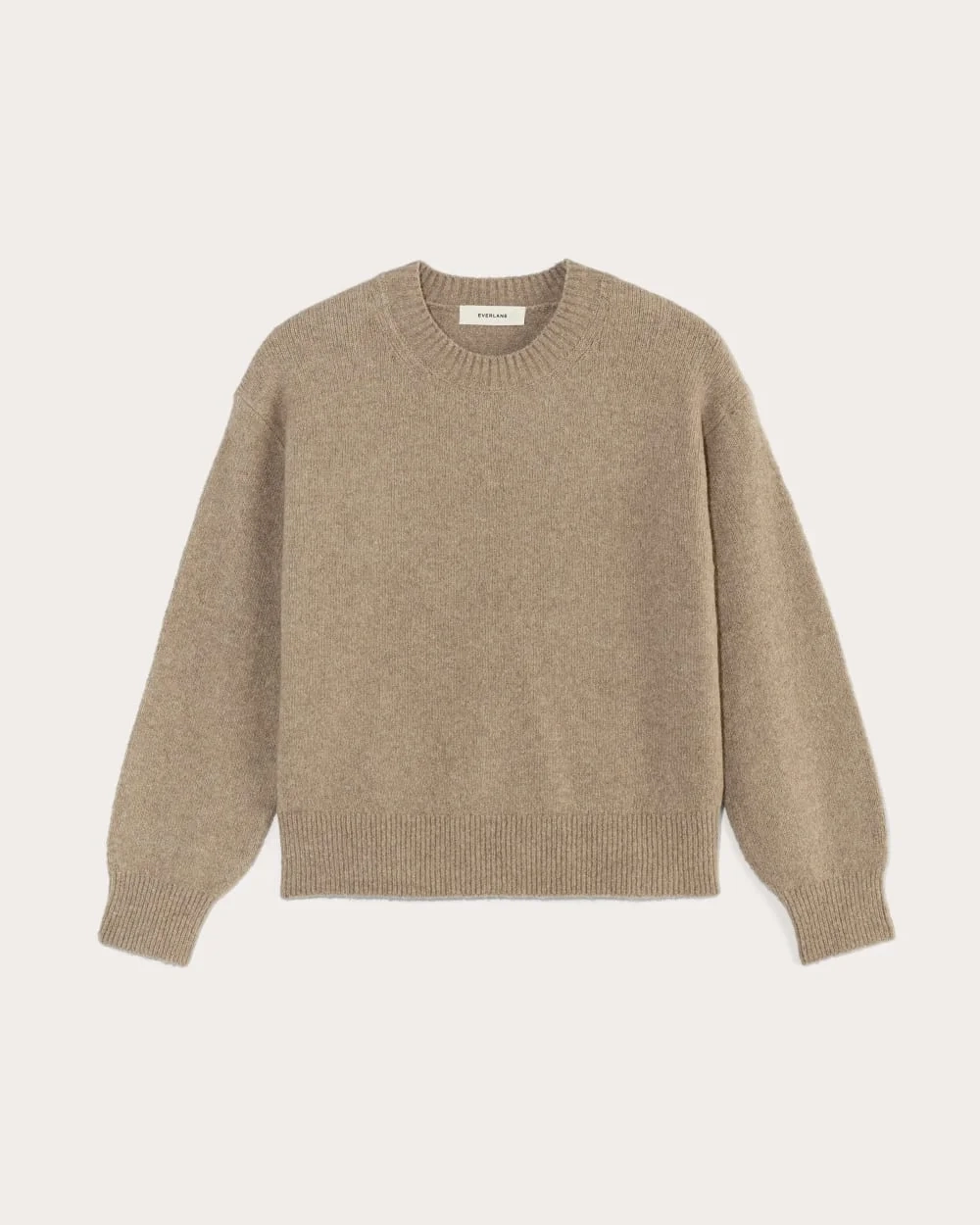 The Cocoon Crew in Plush Cotton | Heather Taupe (3)