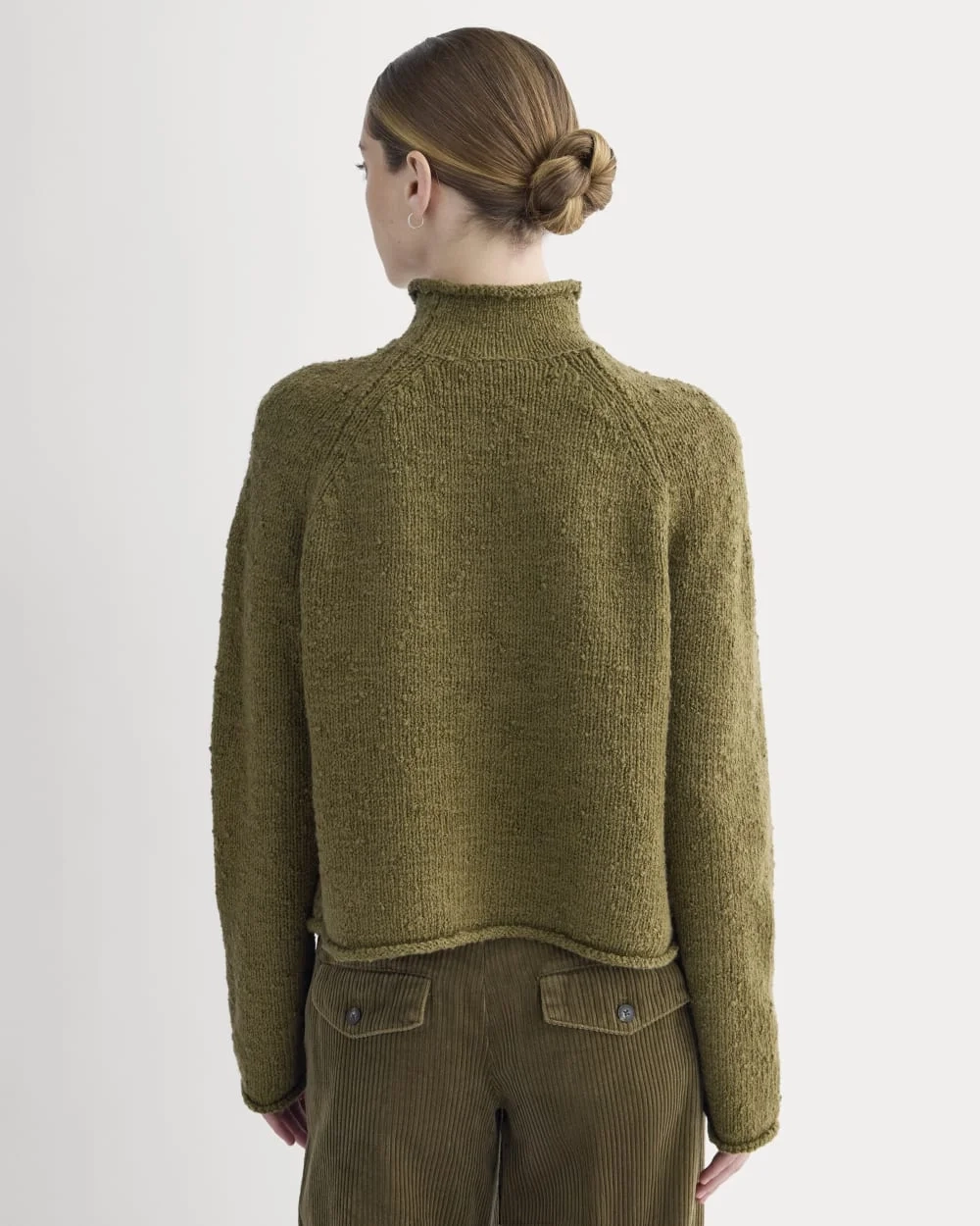 Rollneck Sweater | Olive (5)