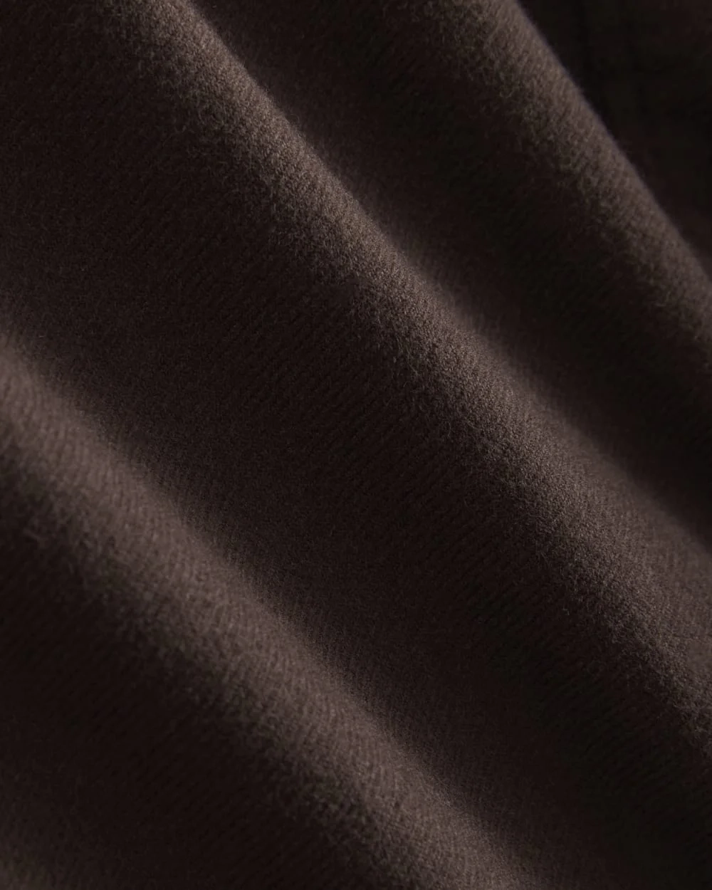 Brushed Flannel Shirt | Dark Chocolate (3)