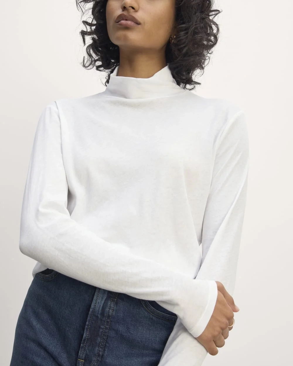 The Air Turtleneck | White (4)