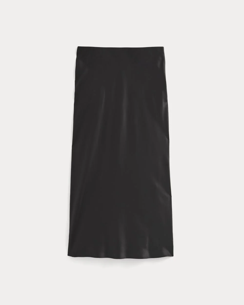 Slip Skirt in Silk Charmeuse | Black (3)