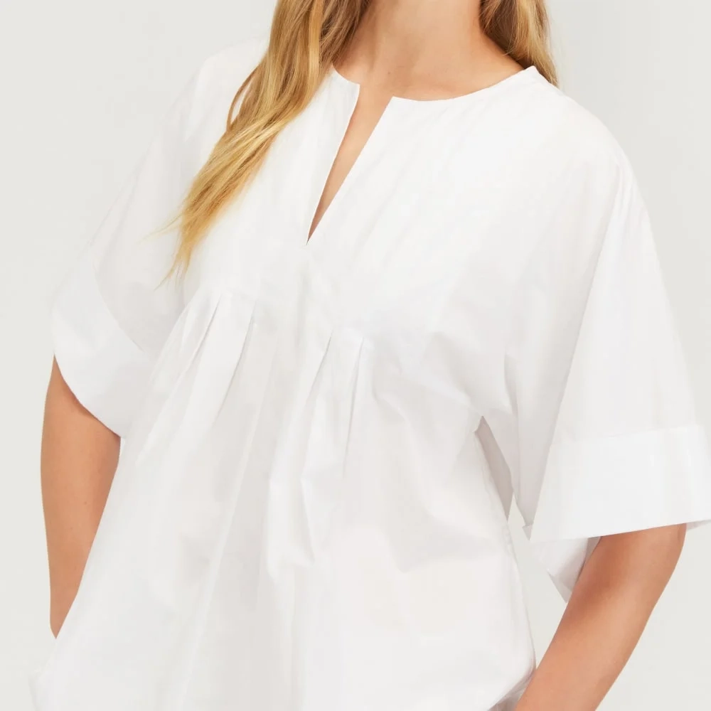 The Poplin Tunic | White (3)