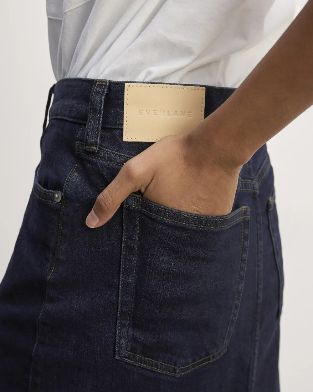 The Mid-Way Skirt | Deep Rinse (2)