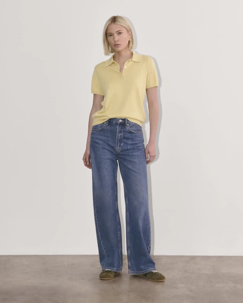 The Polo in Cotton Cashmere | Parsnip (5)