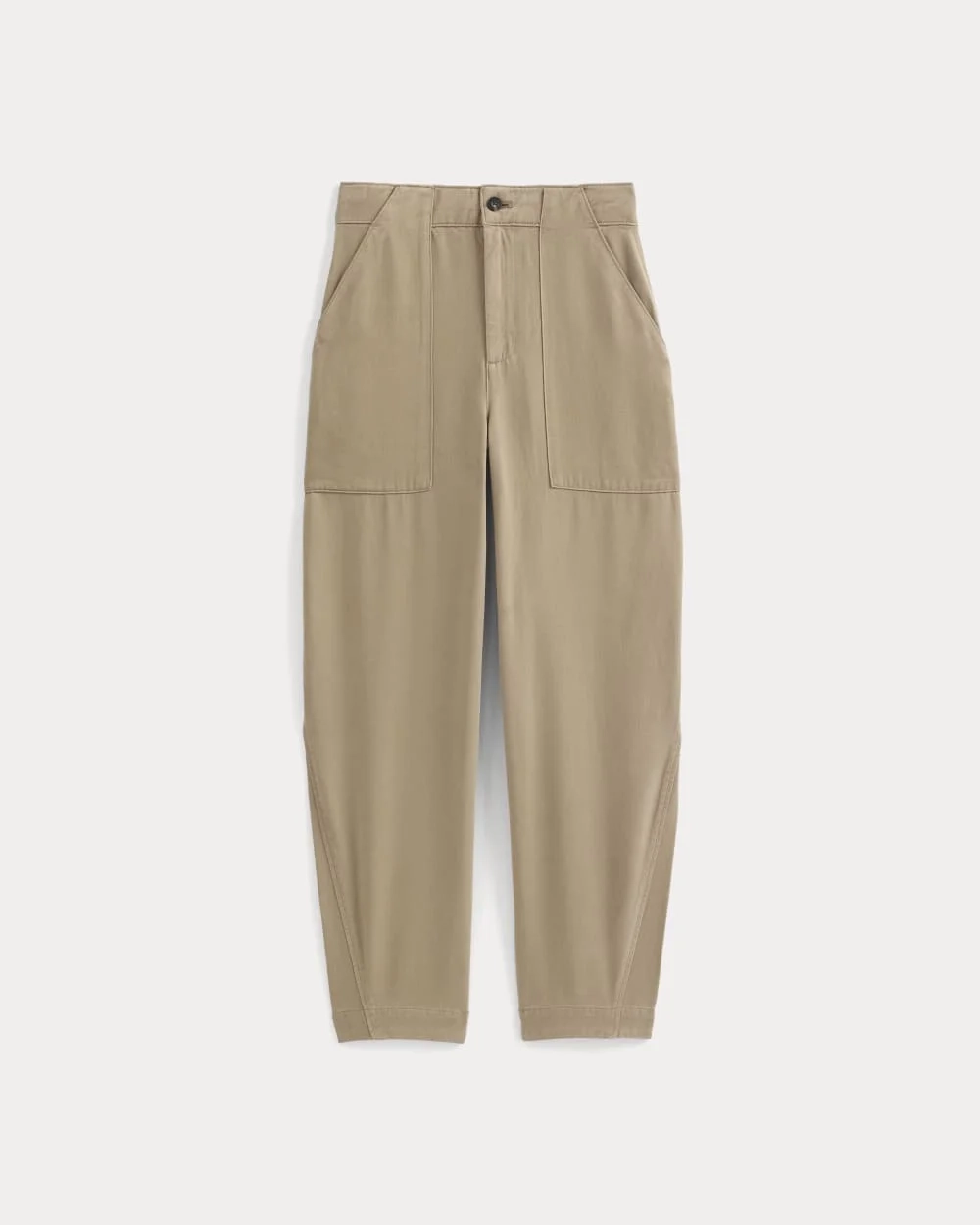 Patch Pocket Ballon Pant in Buttersoft | Chinchilla (4)