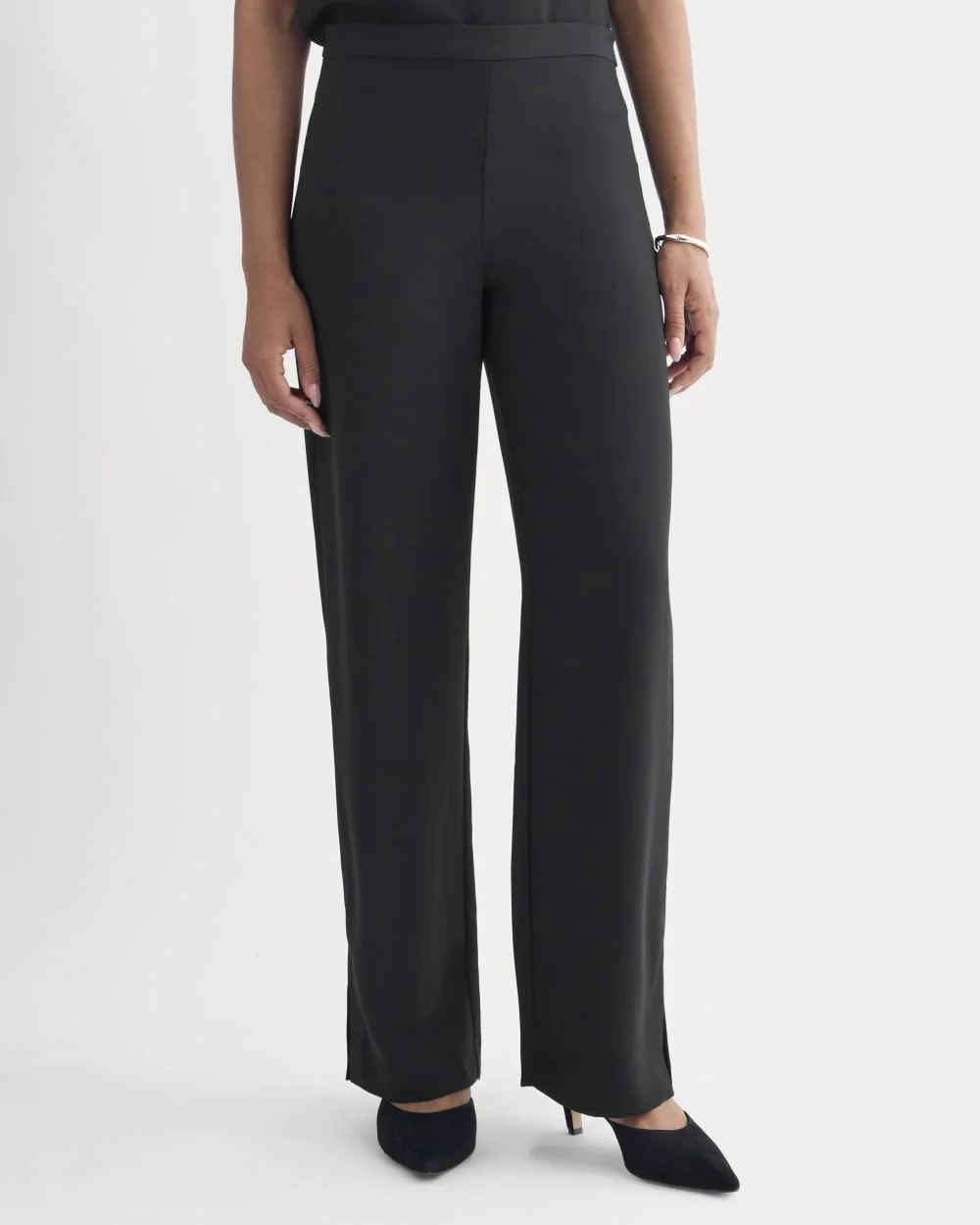 Drapey Crepe Pant | Black (5)
