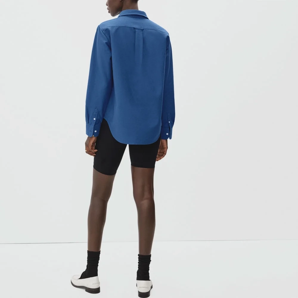 The Japanese Oxford Shirt | Deep Blue (3)