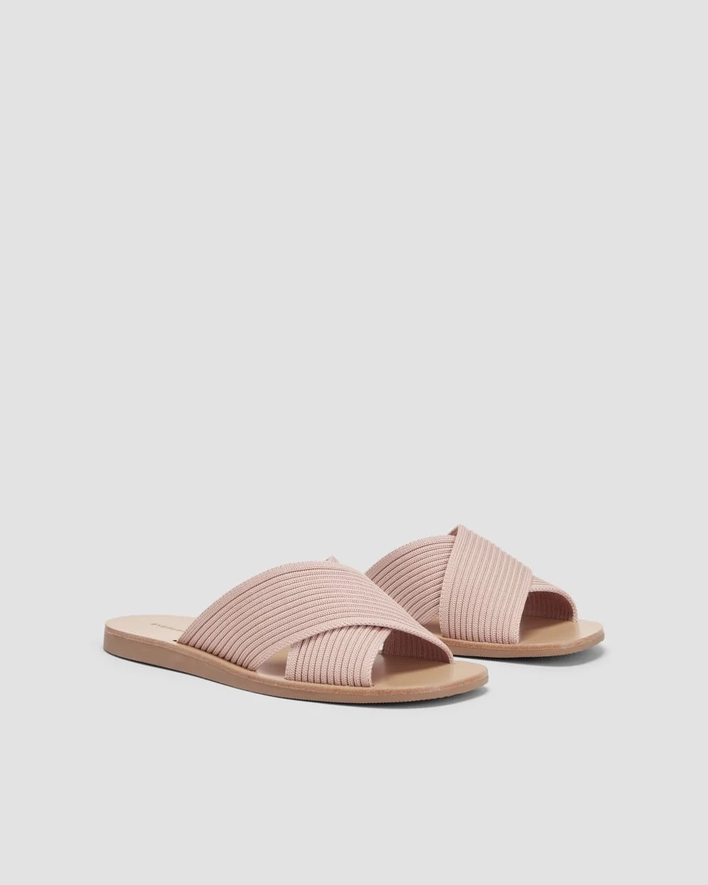 The Day Crossover Sandal | Pale Pink (4)