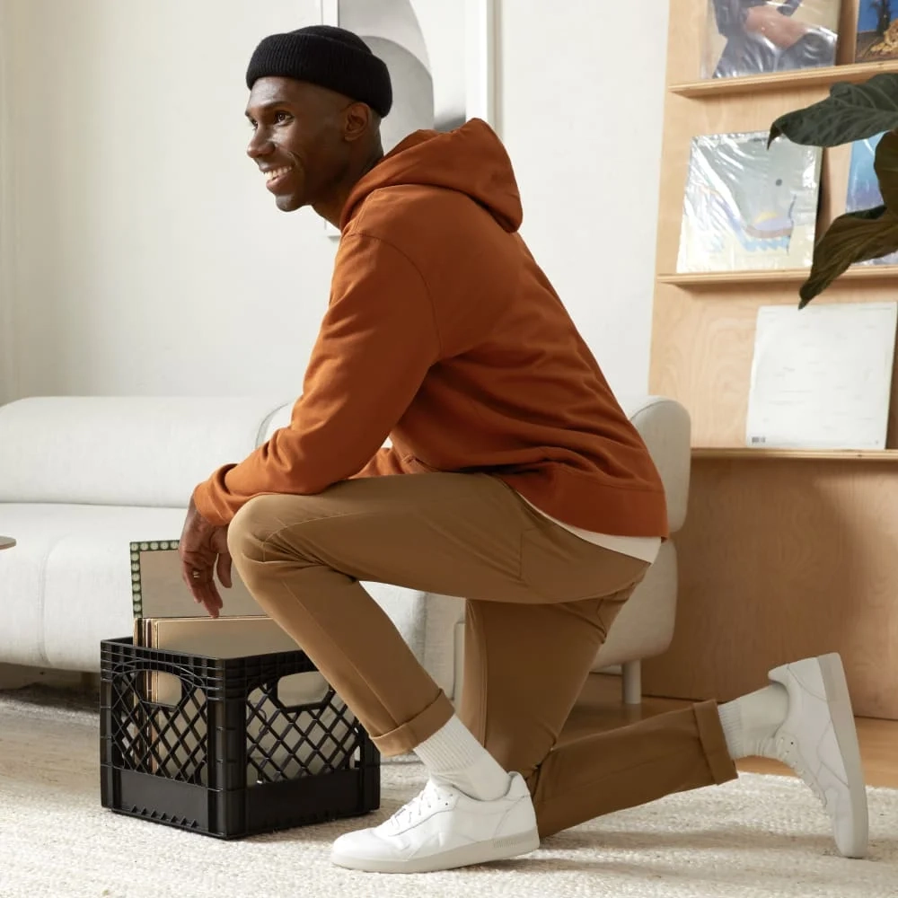 The Performance 5-Pocket Pant | Uniform | Ochre (3)