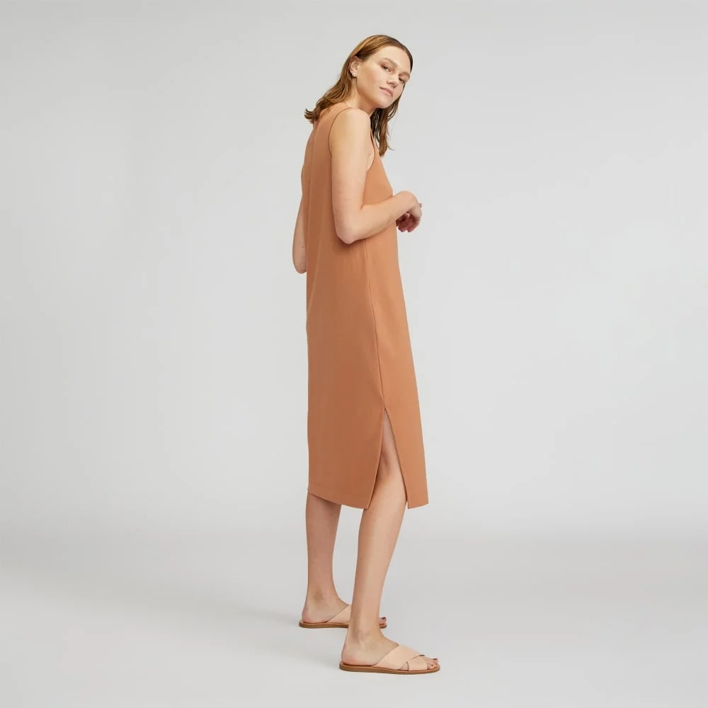 The Weekend Tank Dress | Tawny Brown (3)