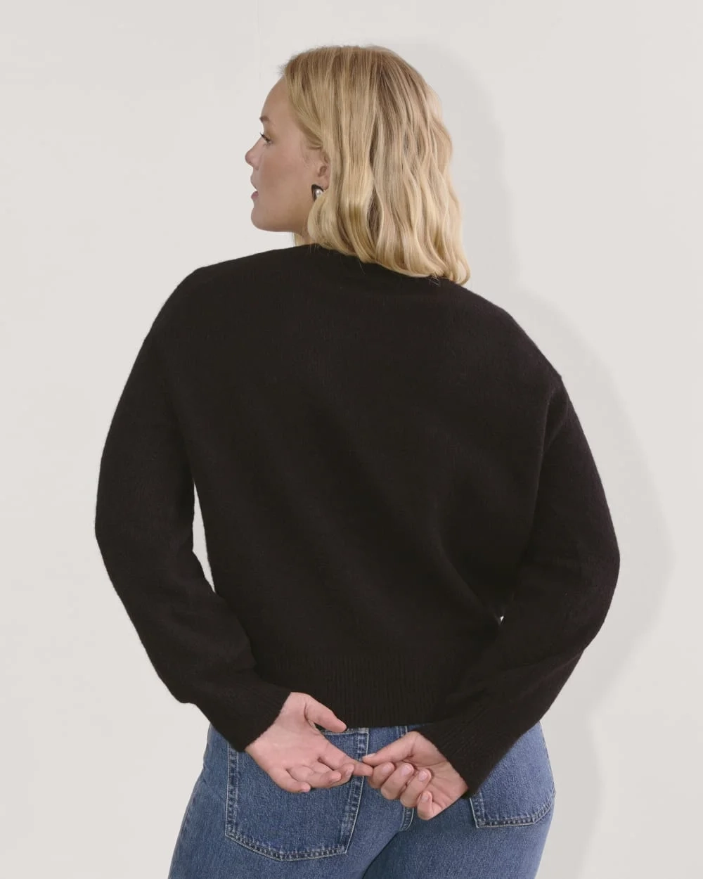 The Cocoon Crew in Plush Cotton | Black (5)