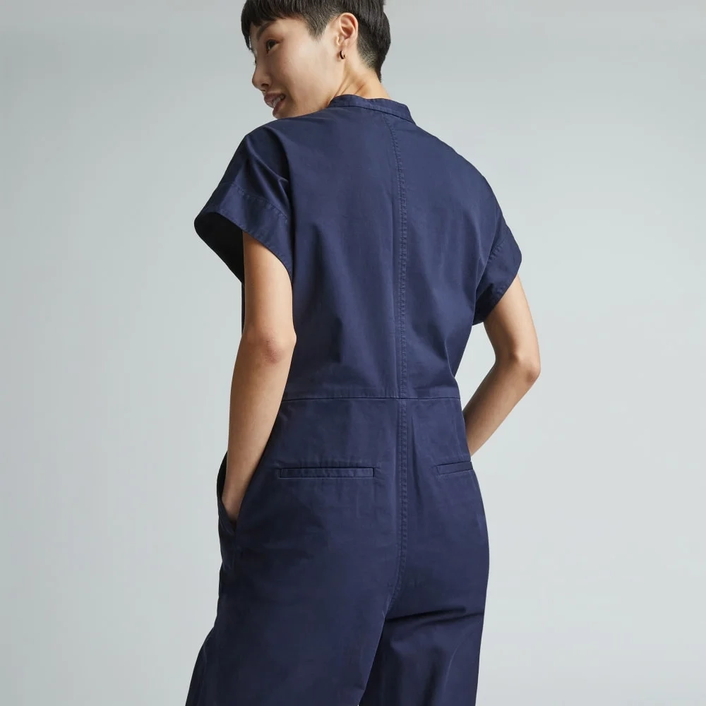 The Easy Workwear Jumpsuit | Navy (2)