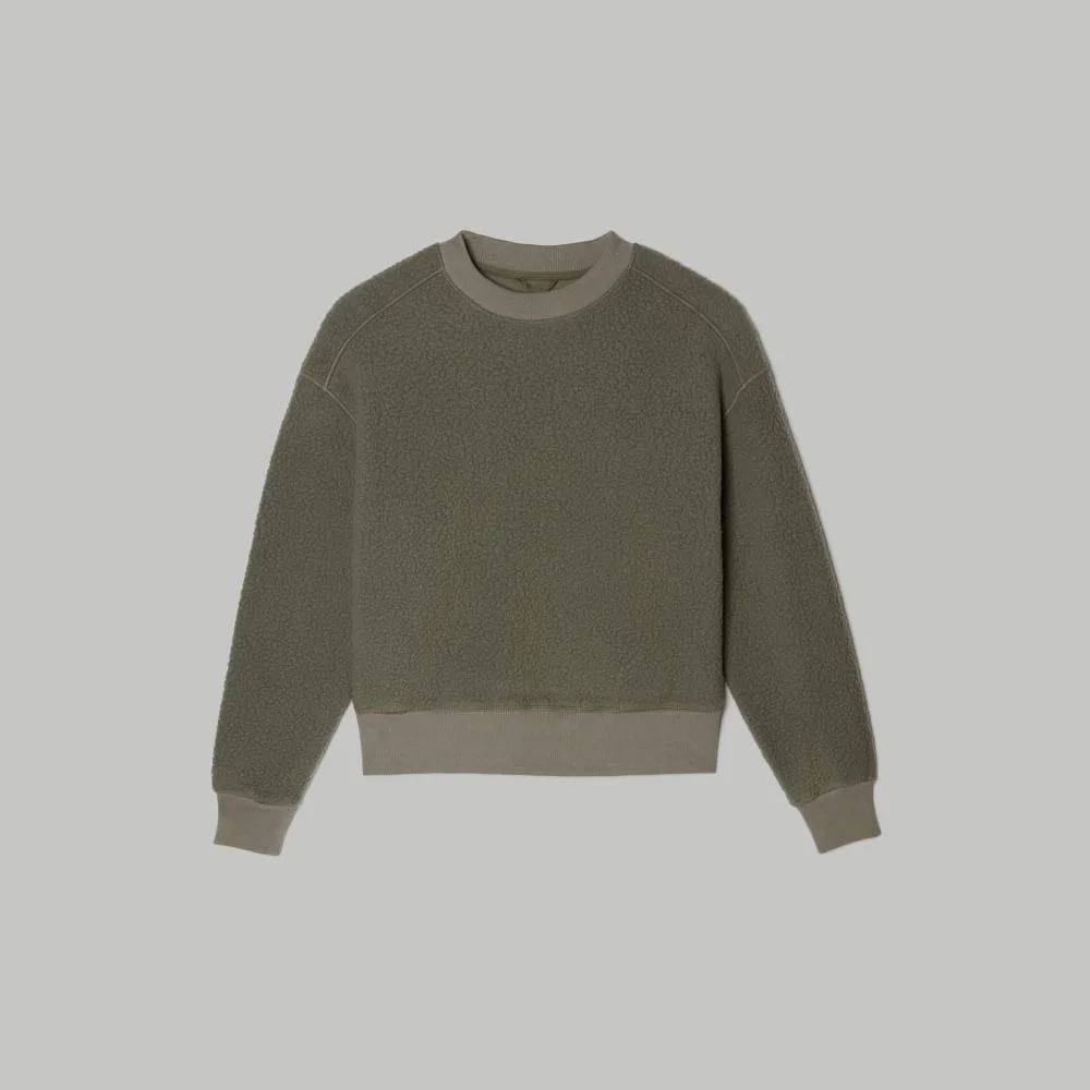 The ReNew Teddy Oversized Crew | Kalamata (5)