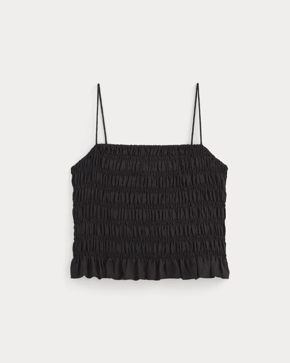 The Smocked Tank | Black (3)