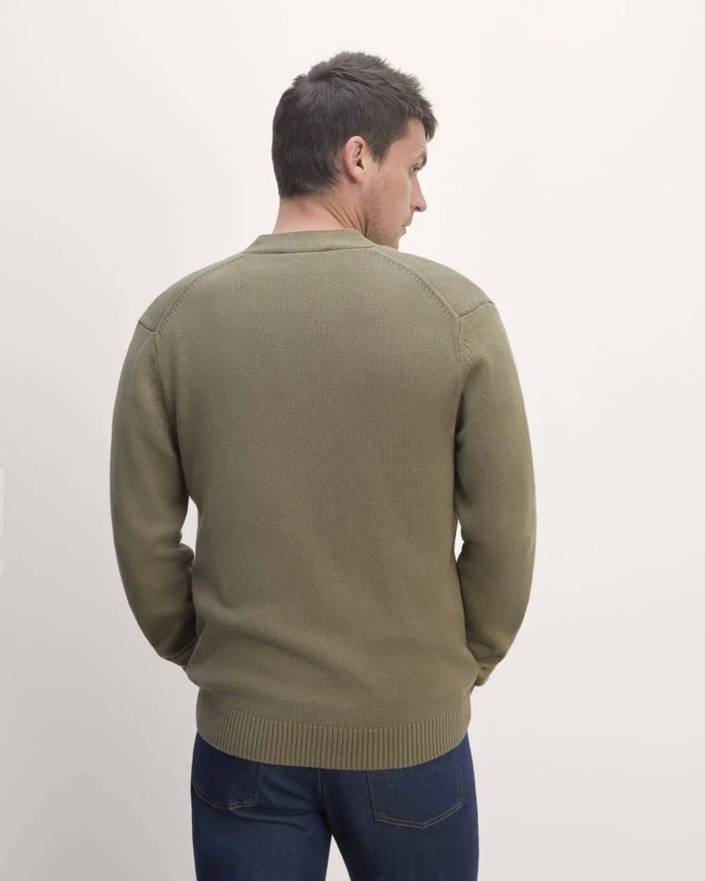 The Classic Cardigan in Everyday Cotton | Kalamata (3)