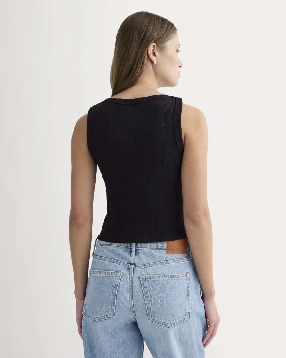 The Selfie Boatneck Tank | Black (3)