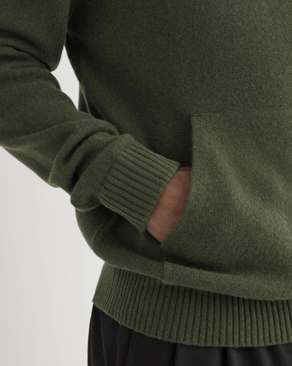 The Felted Merino Hoodie | Dark Forest (3)