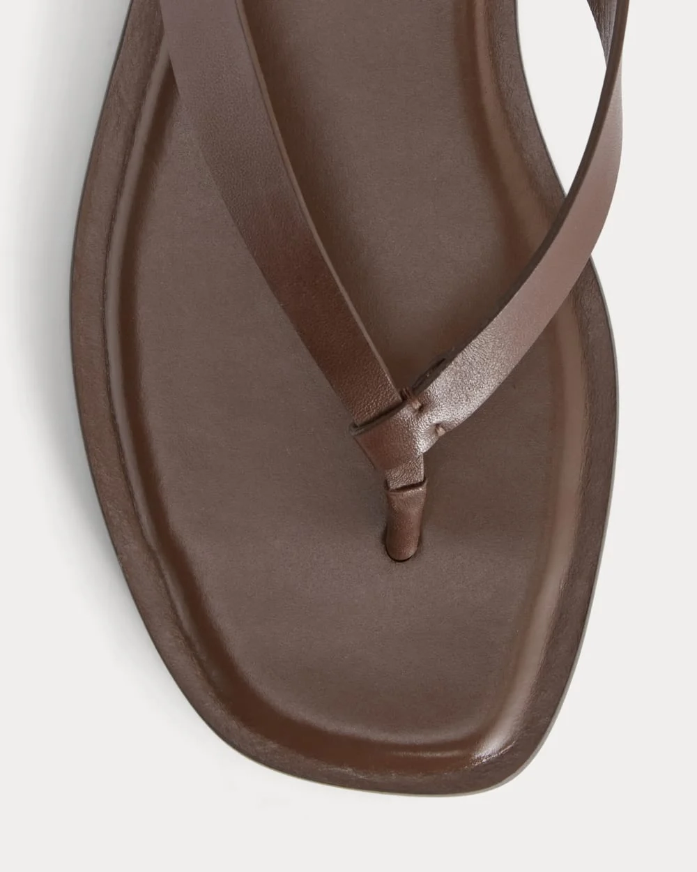 The Leather Flip Flop | Rum (4)