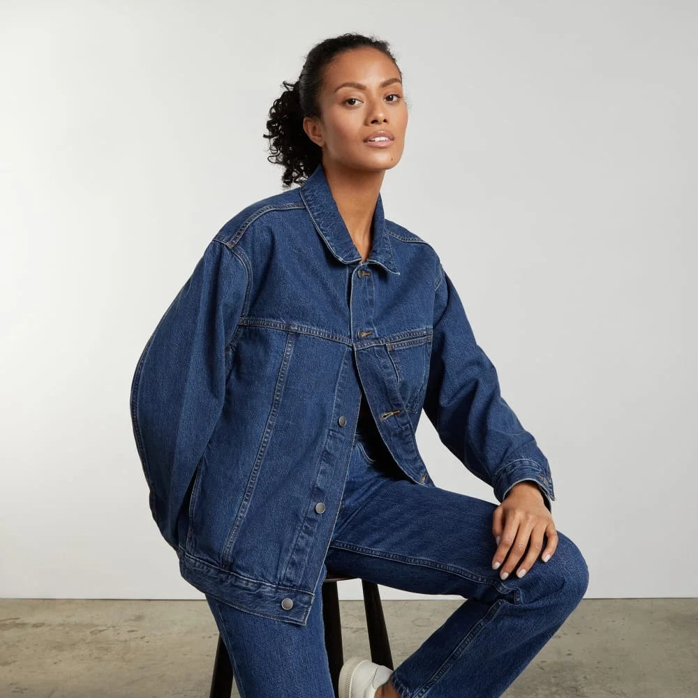 The Everyone Denim Jacket |  Azure (8)