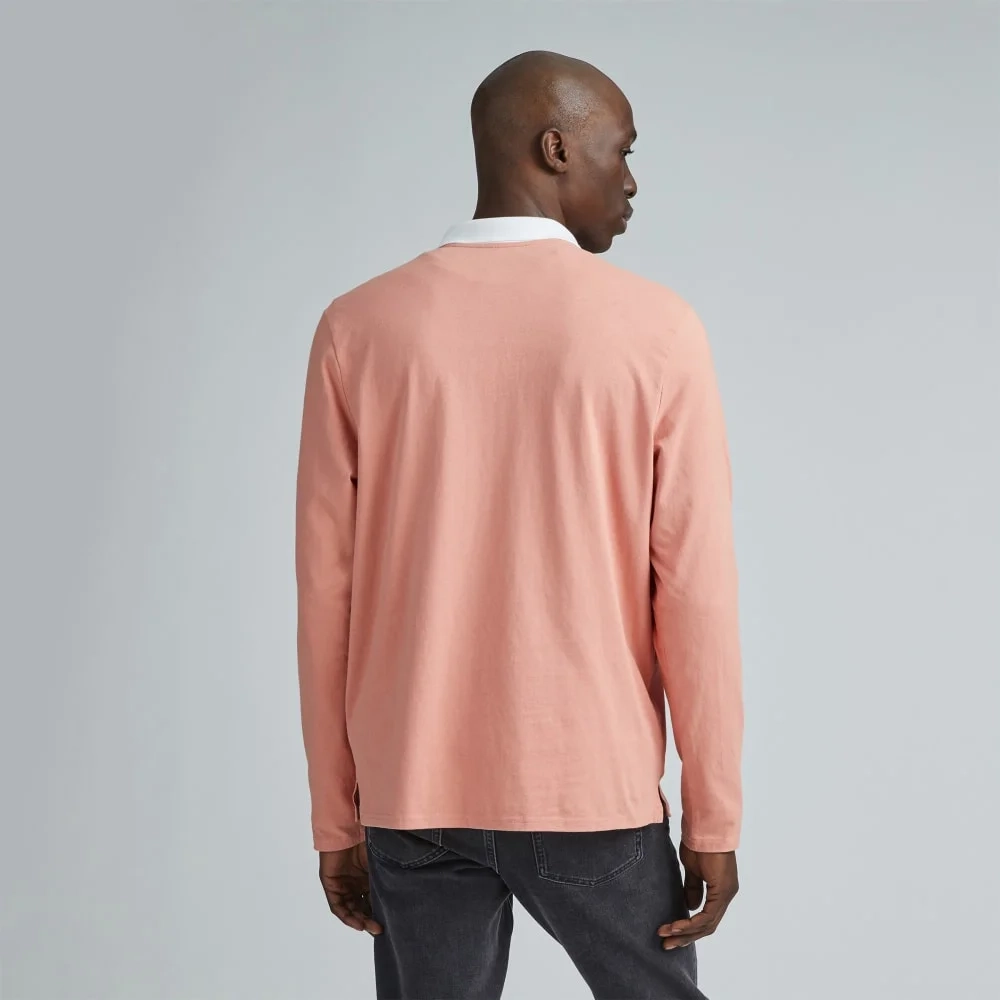 The Premium-Weight Rugby Shirt | Light Rose (4)