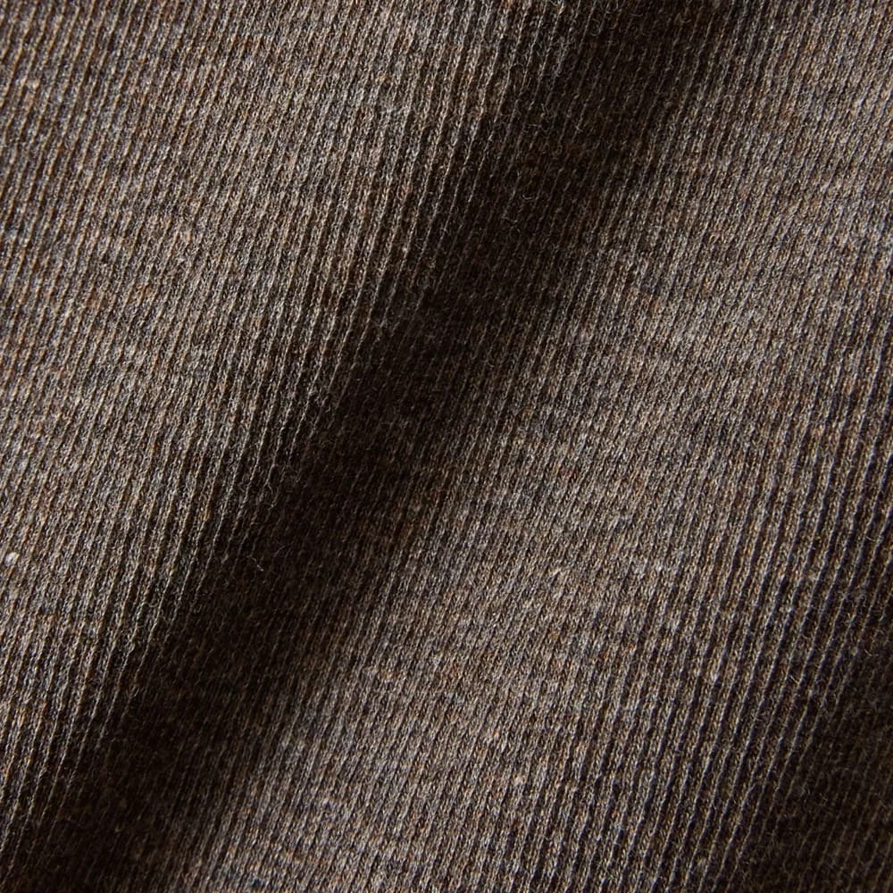 The Pima Micro-Rib Funnel-Neck Tank | Heathered Fatigue (3)