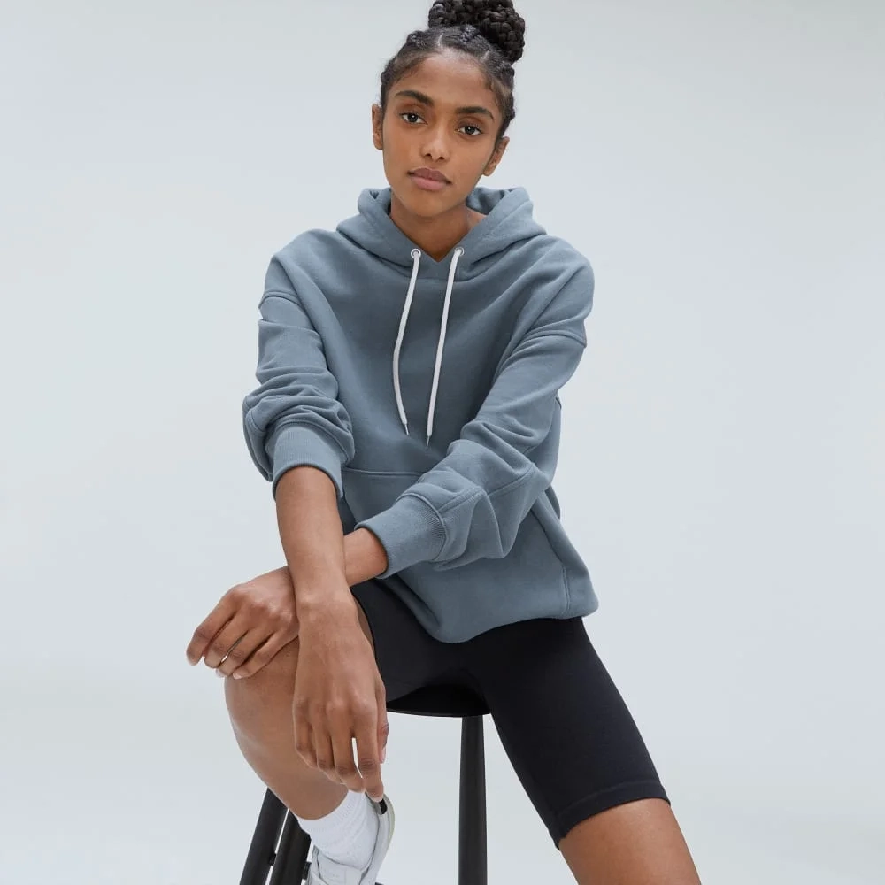 The Track Organic Cotton Popover | Faded Blue (4)
