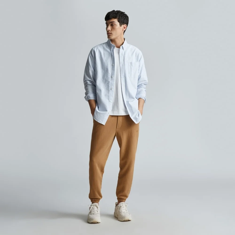 The Classic Oxford Shirt | White / Blue | Standard (3)