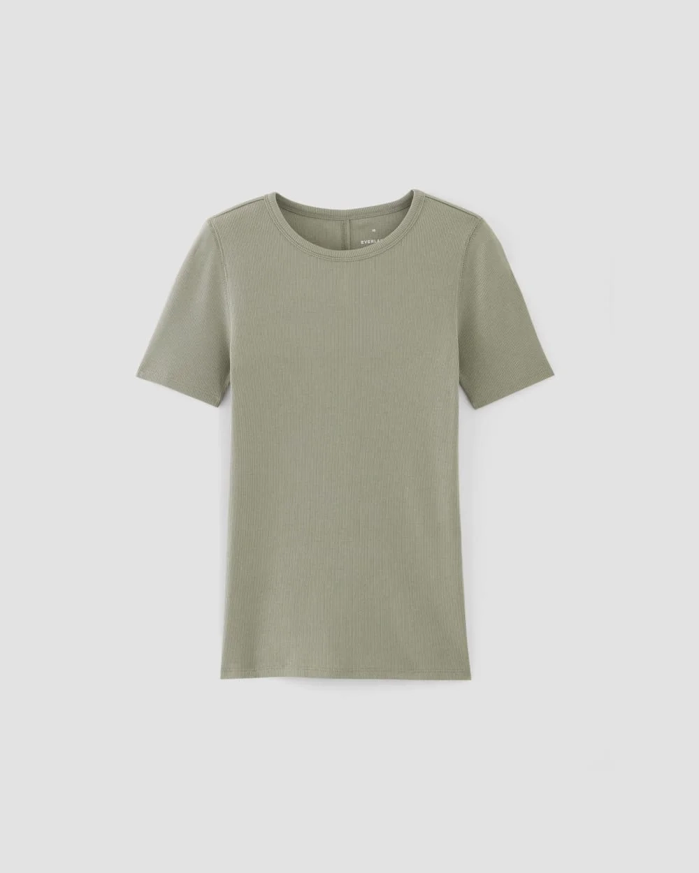 The Luxe Rib Crew | Sage Green (3)