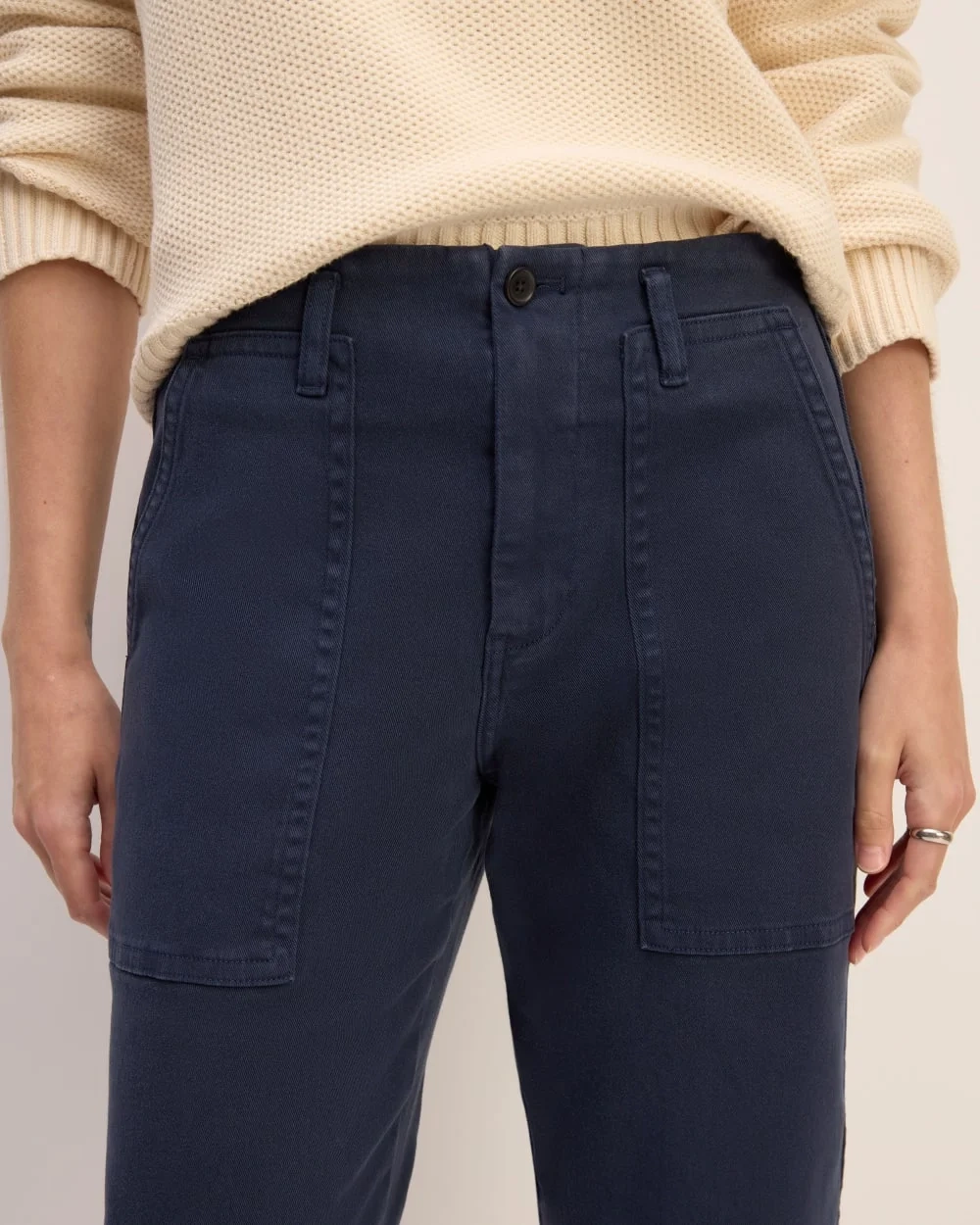 The Organic Utility Pant | Navy (4)