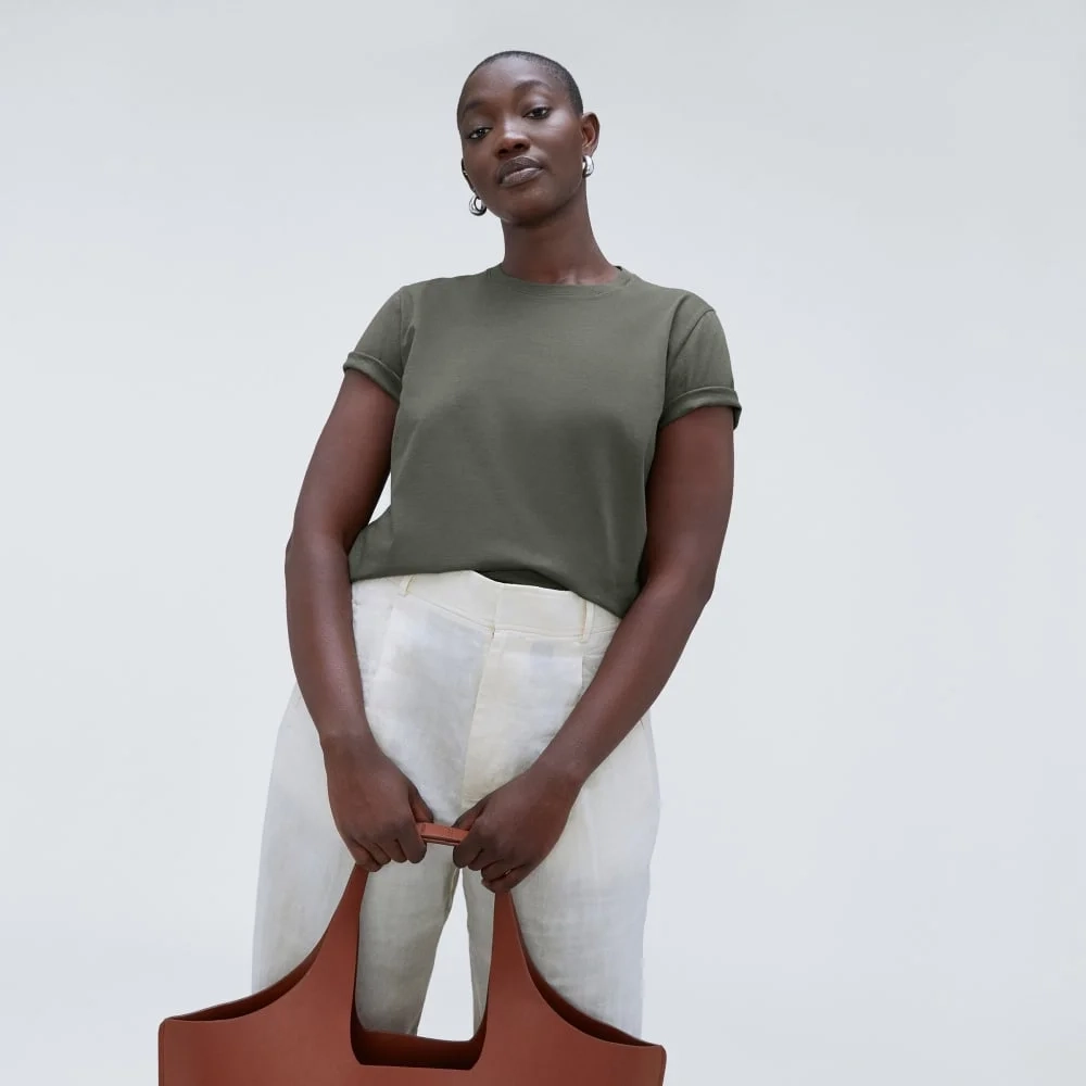The Box-Cut Tee in Essential Cotton | Kambaba | No Pocket (3)