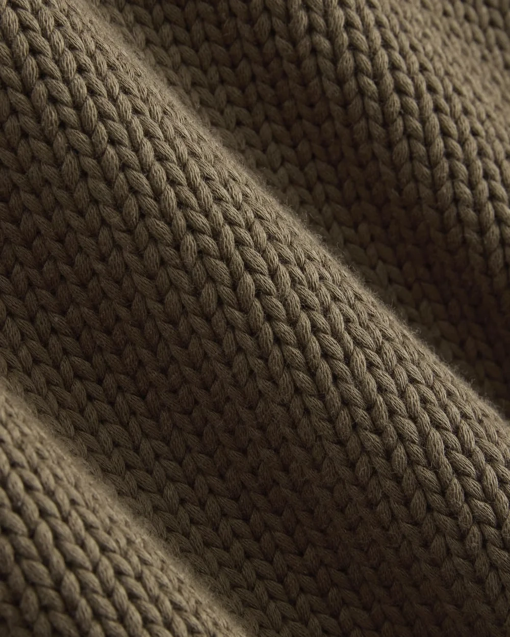 Oversized Cocoon Crew in Elevated Cotton | Beech (2)