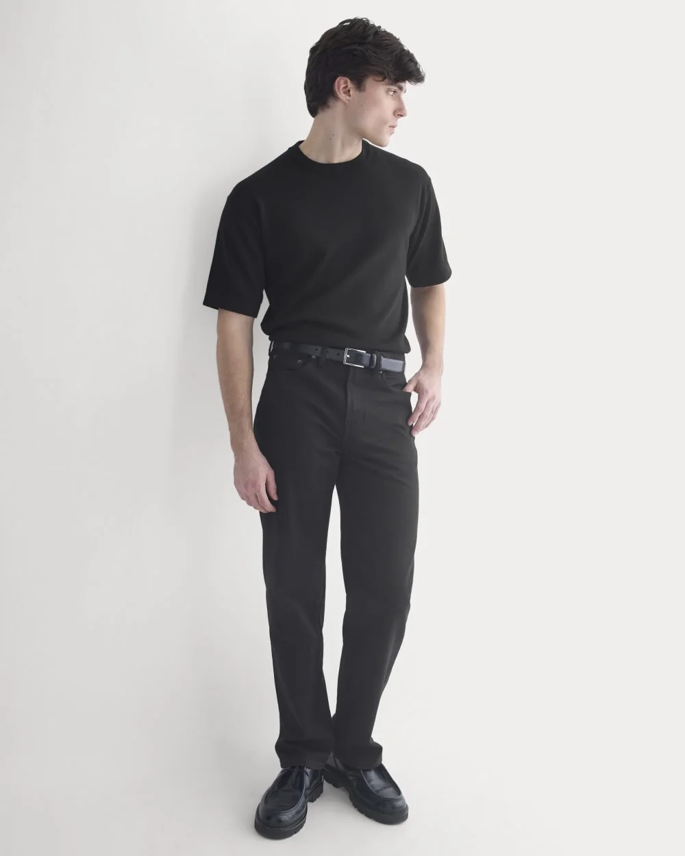 Ultrasoft Sweater Tee | Black (3)