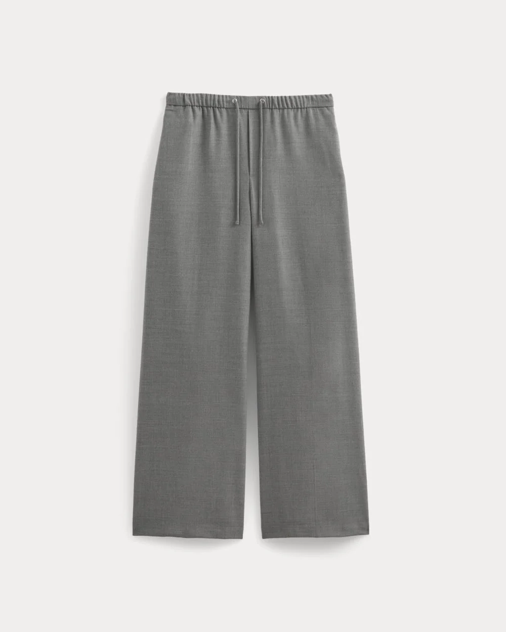 The Pull-On Trouser in Tailor Twill | Heather Graphite (3)
