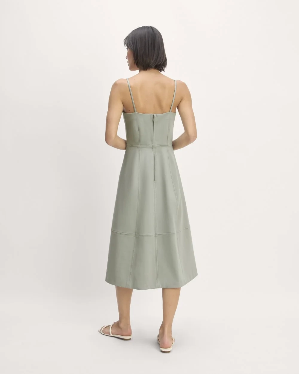 The Dream Everywhere Dress | Sage Green (4)