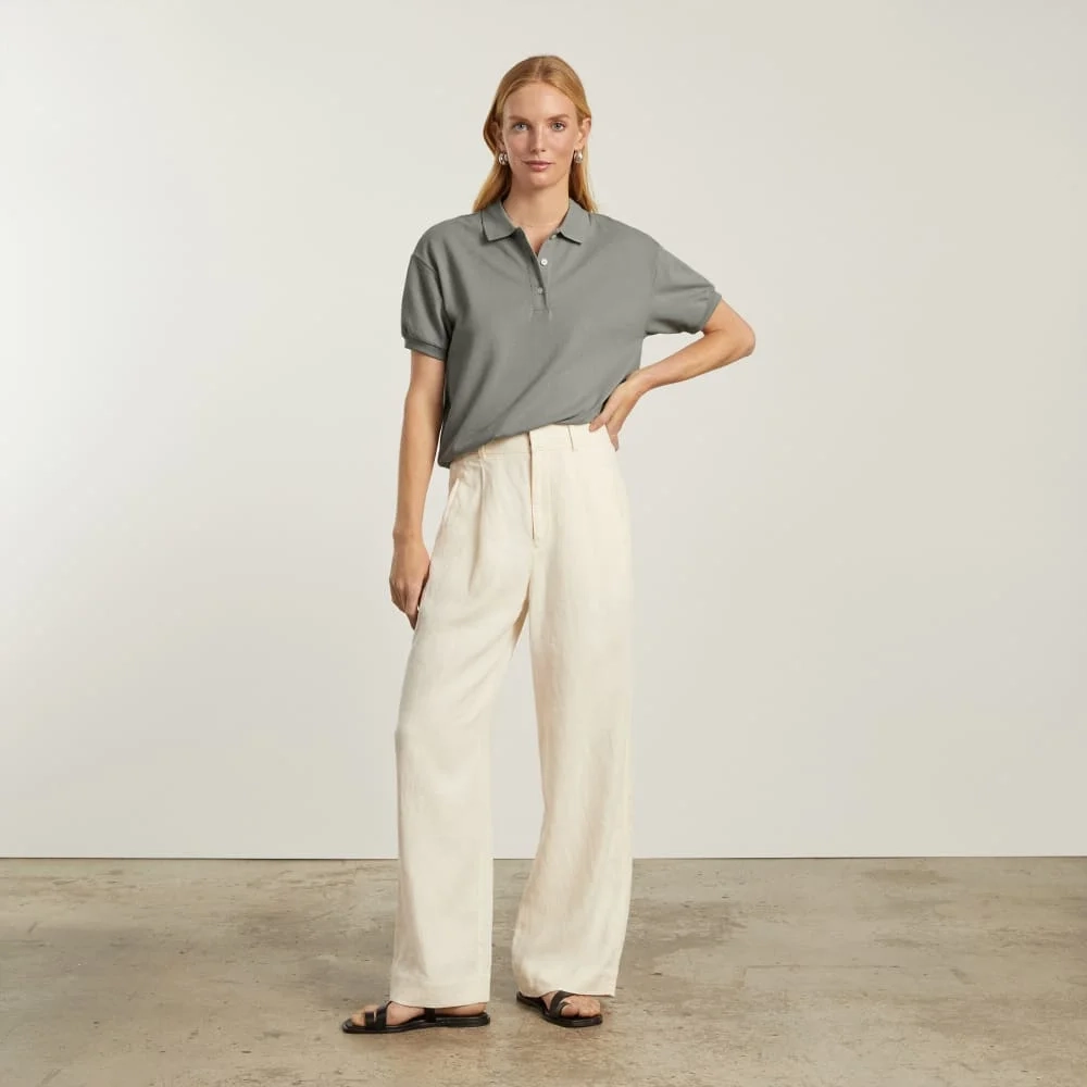 The Oversized Polo | Clay (3)