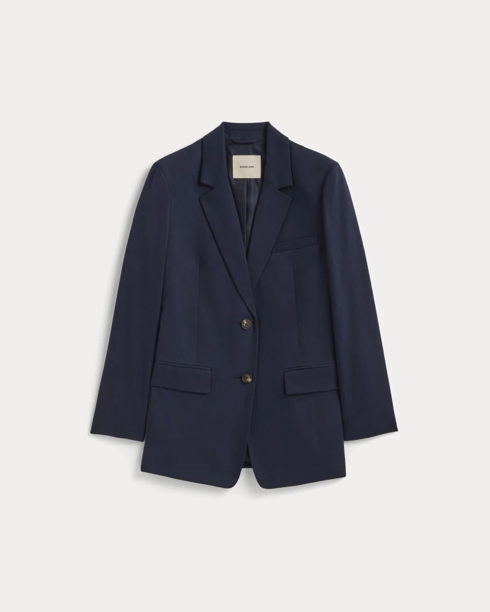 The Oversized Blazer in Buttersmooth | Navy (3)