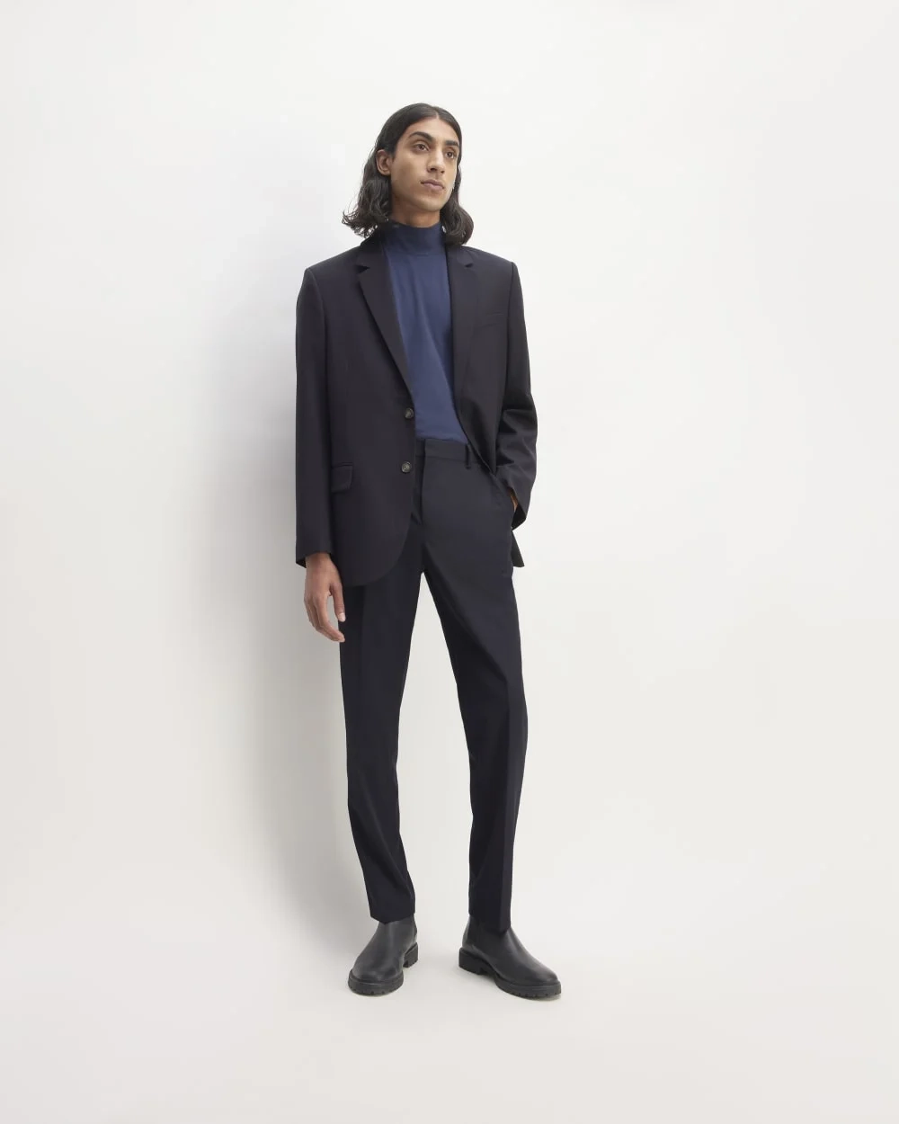 The Italian Wool Jacket |  Navy (3)