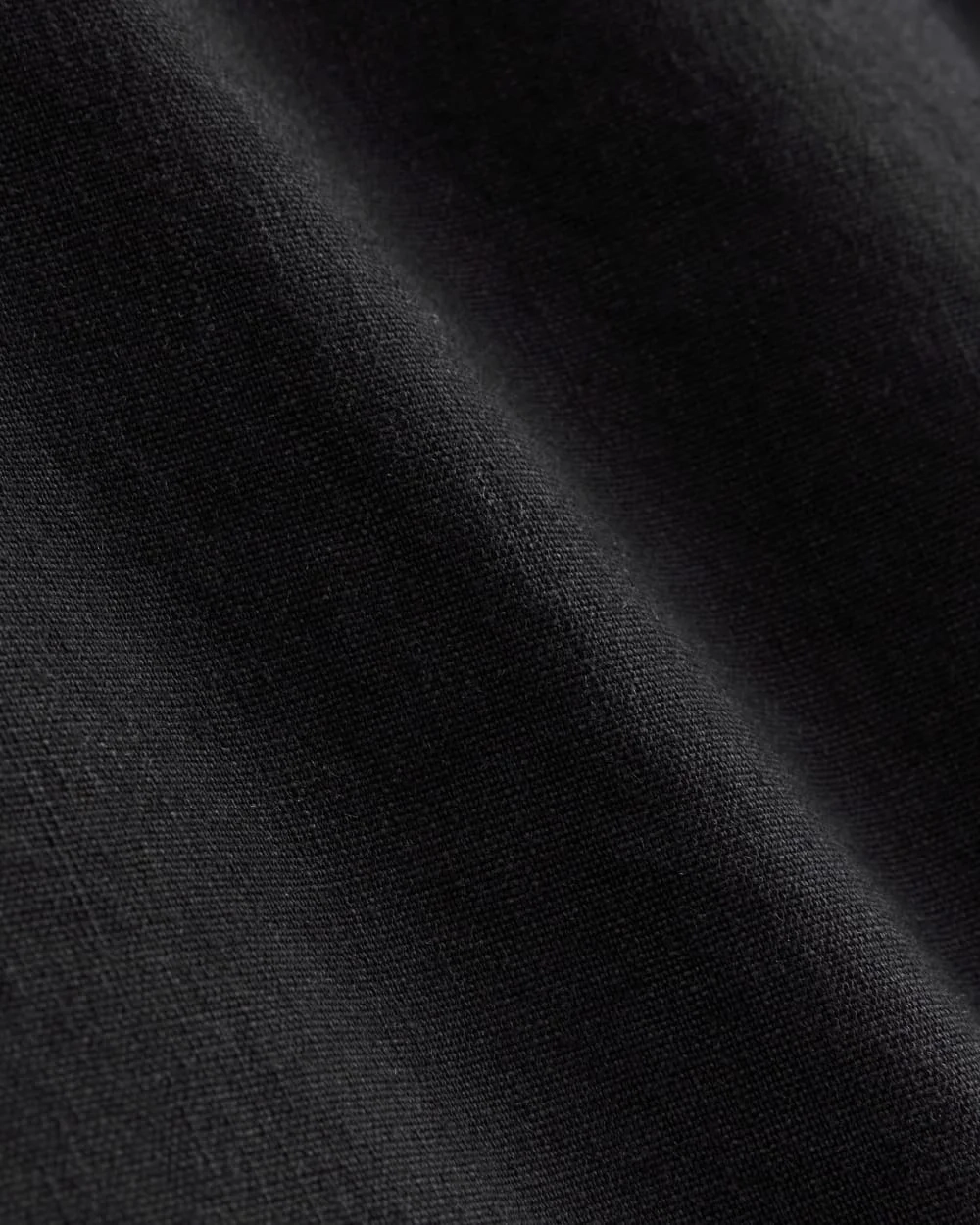 The Tie-Back Dress in Stretch Linen | Black (4)