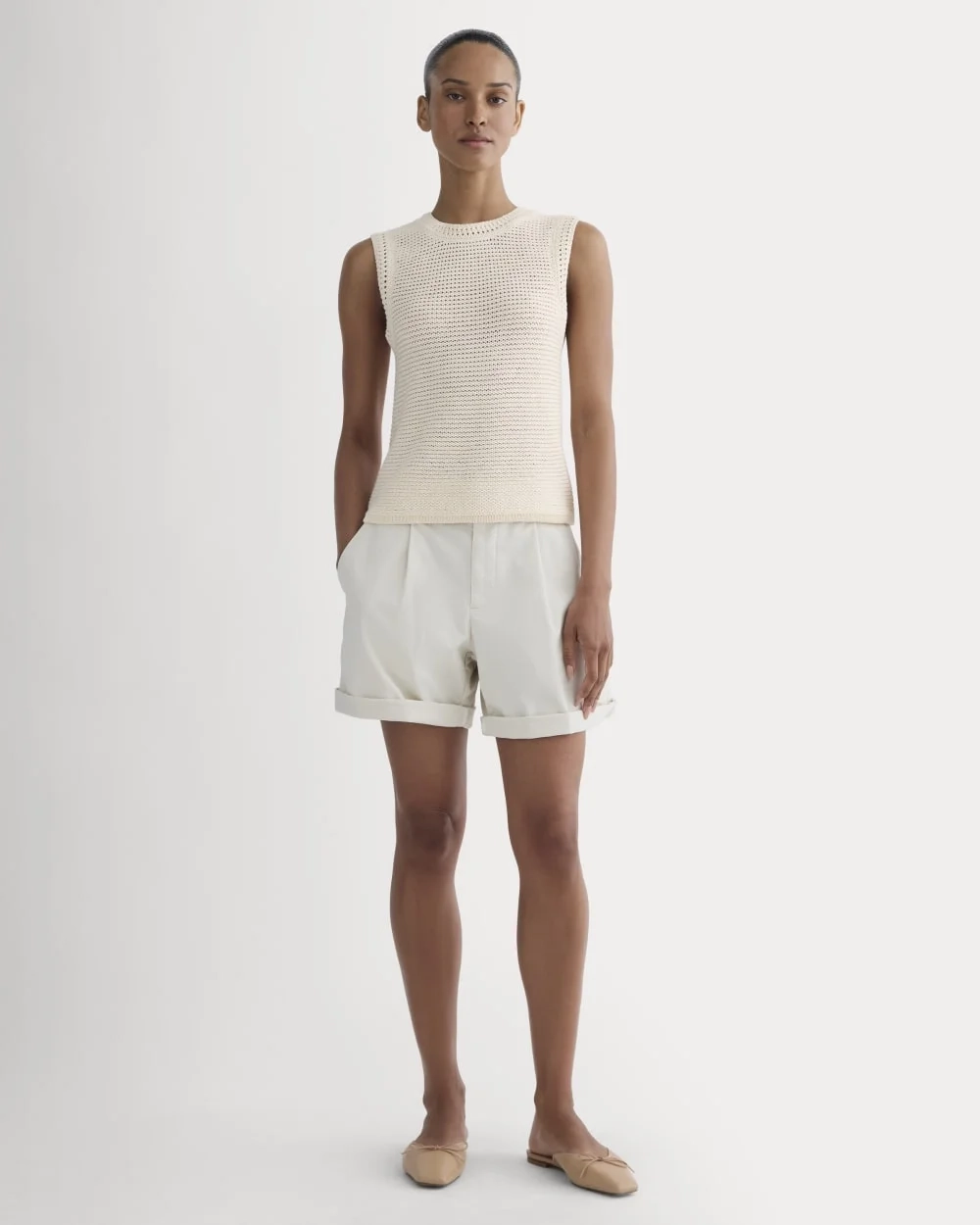The Organic Cotton Open-Stitch Tank | Canvas (4)