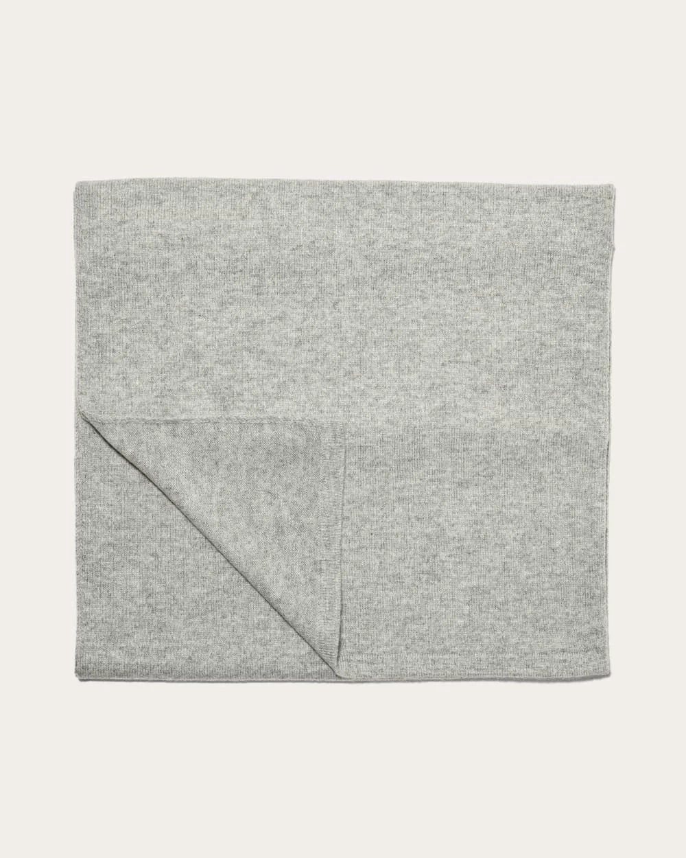 The Cashmere Scarf | Light Heather Grey (3)