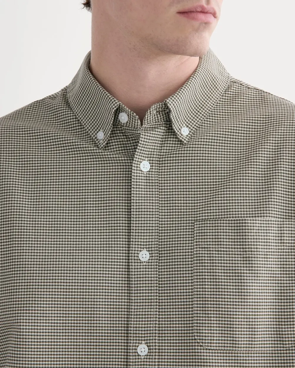 The Classic Oxford Shirt | Forest Night Gingham | Standard (3)