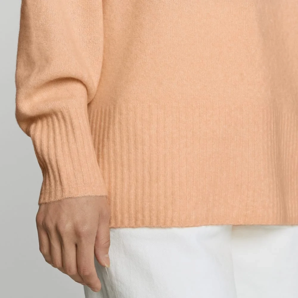 The Cozy-Stretch Pullover | Apricot (4)