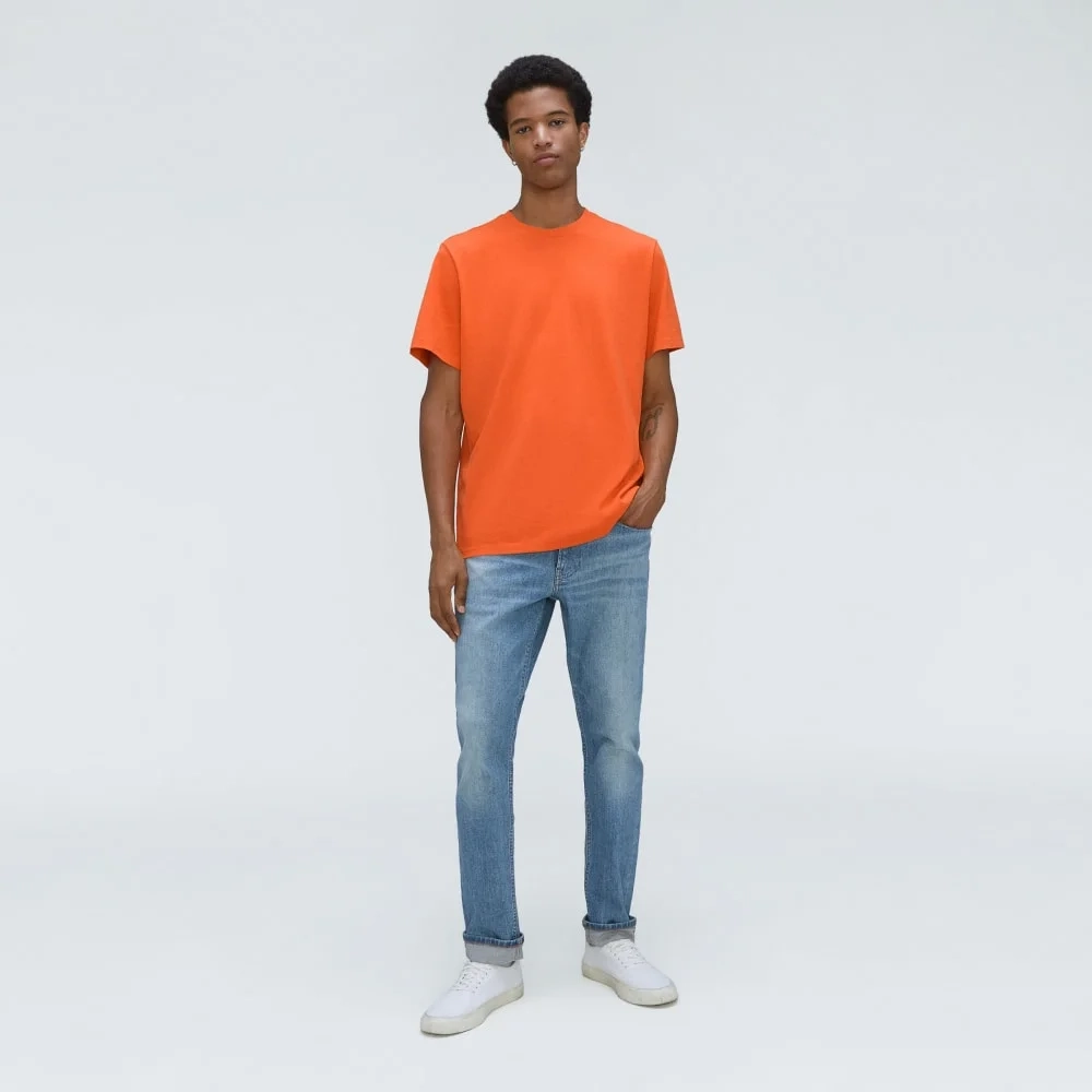 The Premium-Weight Crew | Uniform | Safety Orange (3)
