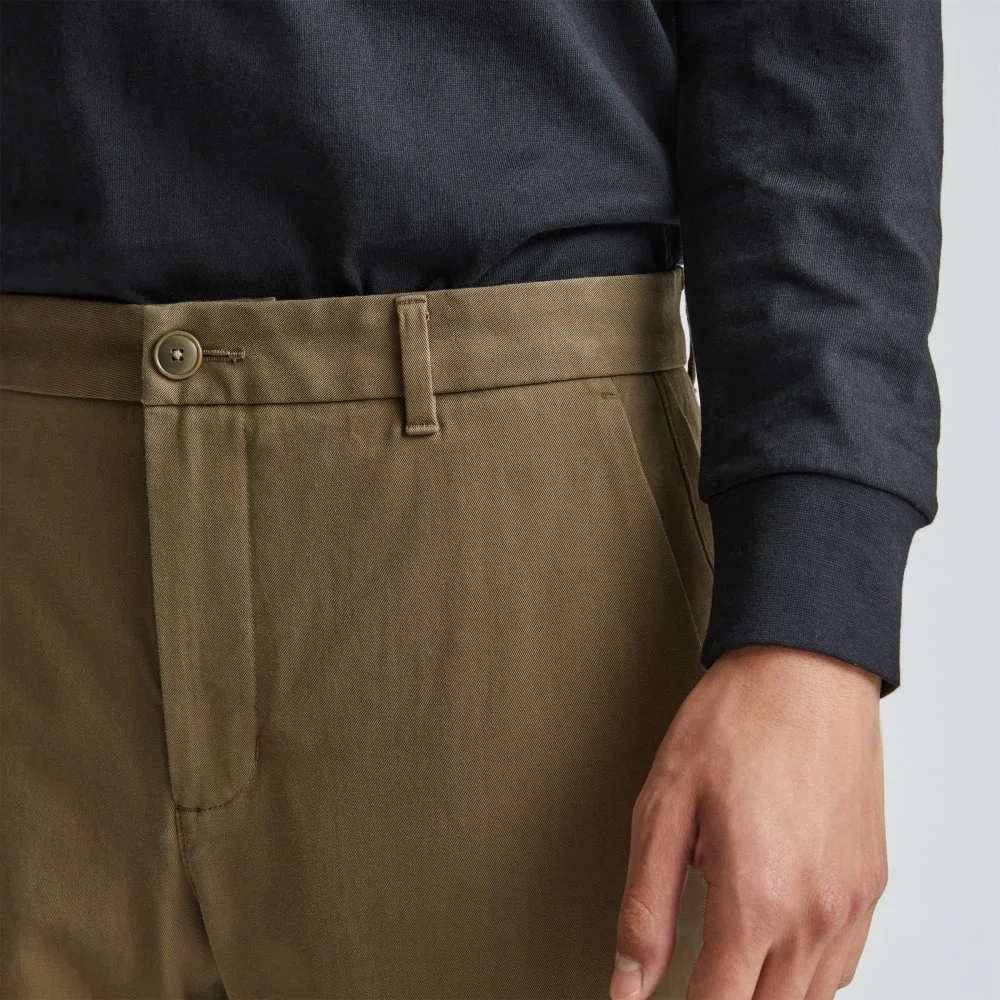 The Straight Fit Performance Chino | Uniform | Beech | Straight (4)