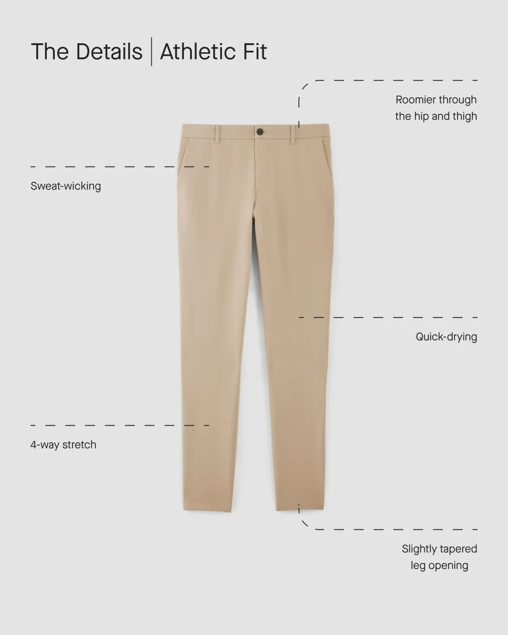 The Performance Chino | Uniform | Deep Navy | Athletic (2)
