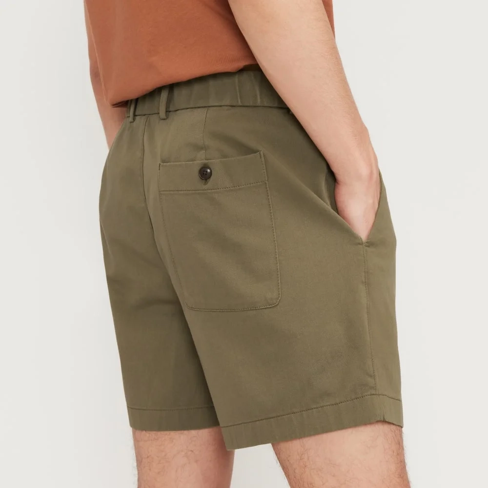 The Pull-On Performance Chino 5" Short | Kalamata (4)
