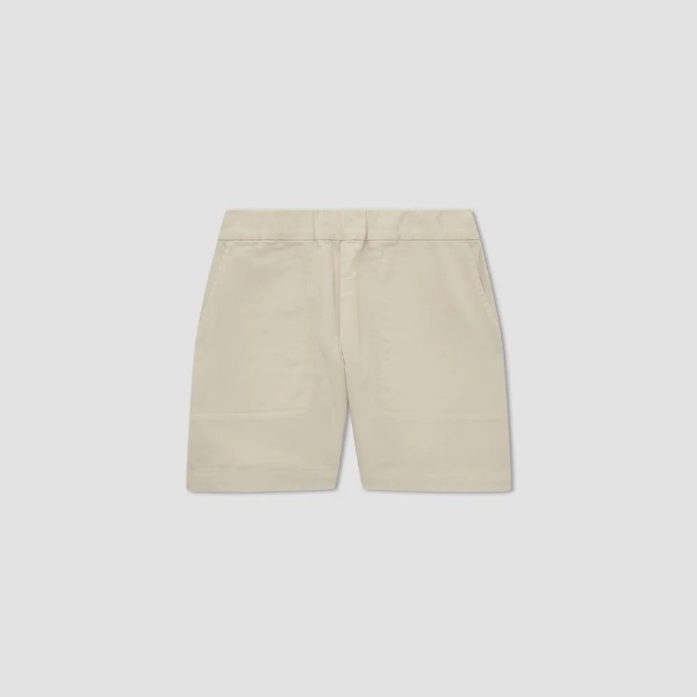 The Organic Pull-On Short | Sandstone (2)