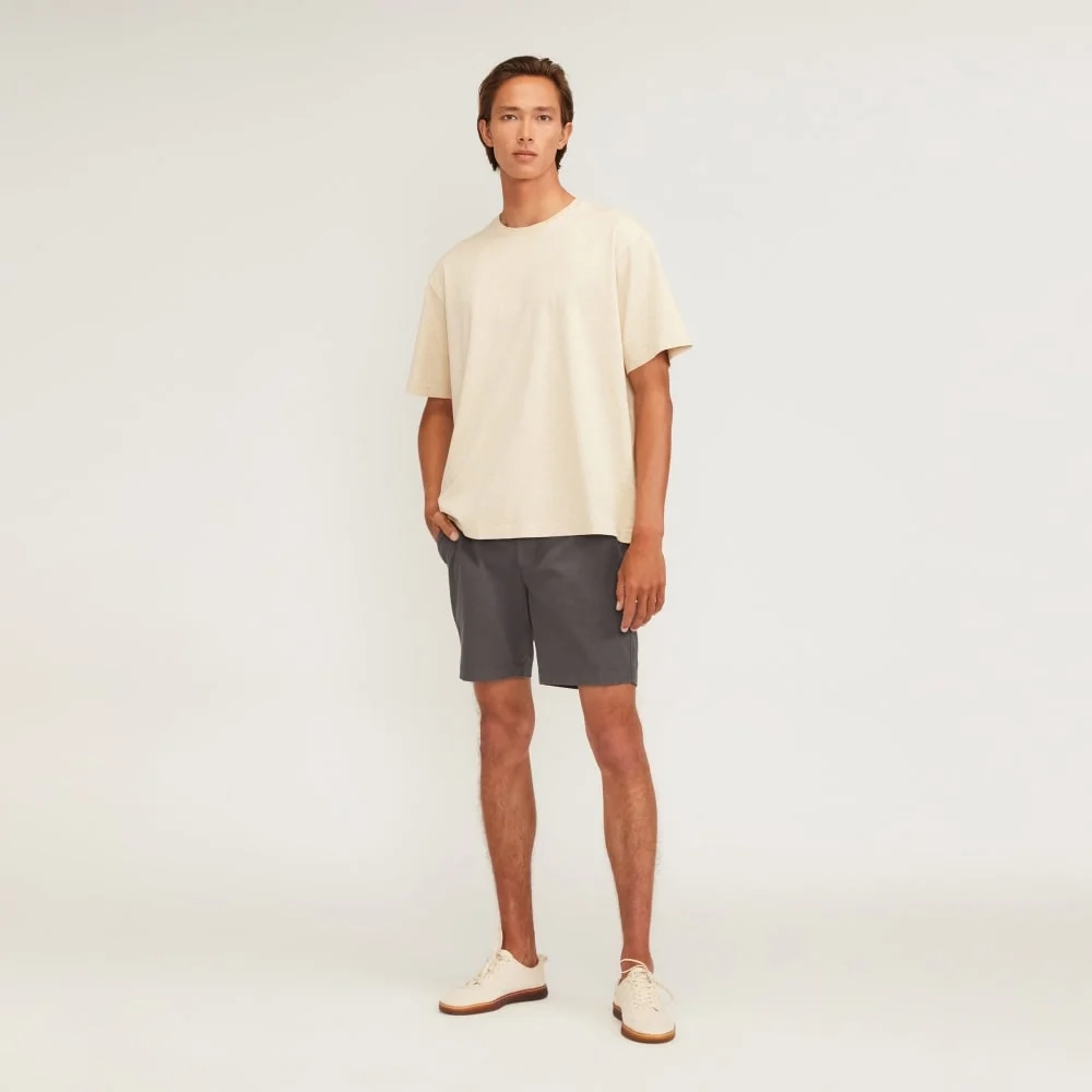 The 7” Slim-Fit Performance Chino Short | Slate Grey (3)