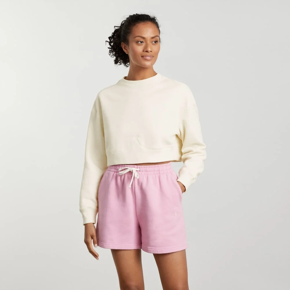 The Organic Cotton Cropped Crew | Canvas (3)