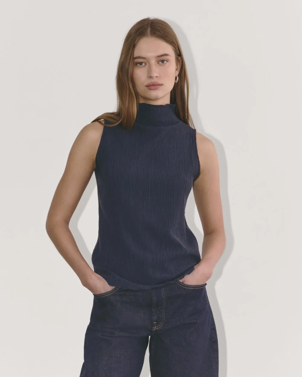 The Crinkle Tank | Navy